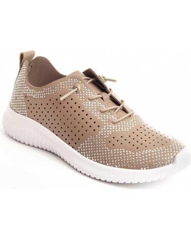 Sapatilhas de Mulher MONTEVITA DRILLSPORT BROWN