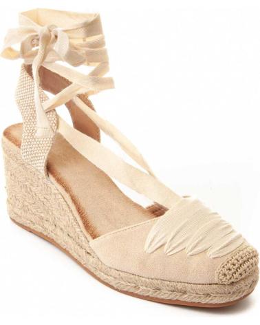 Zapatos de cuña für Damen MONTEVITA CIENTO BEIGE