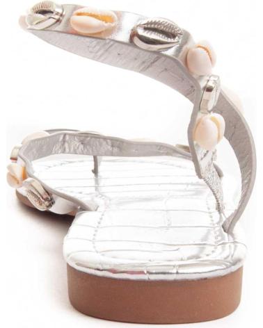 Woman and girl Sandals MONTEVITA CONCHI  SILVER