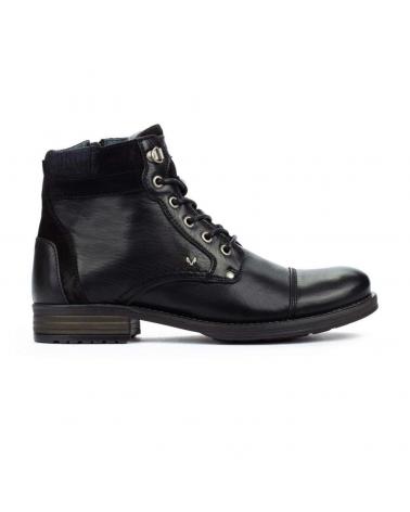 Botines de Hombre MARTINELLI BOTAS EN PIEL NEGRO CASUAL BLACK