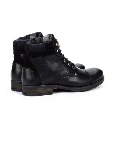 Botines de Hombre MARTINELLI BOTAS EN PIEL NEGRO CASUAL BLACK