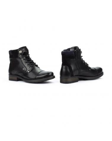 Botines de Hombre MARTINELLI BOTAS EN PIEL NEGRO CASUAL BLACK