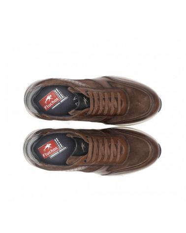 Zapatillas deporte FLUCHOS  pour Homme ZAPATILLA CASUAL CUERO PIEL  HABANA CAMELCOM 2
