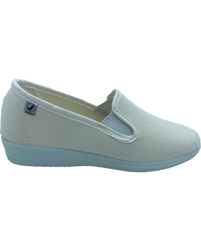 Woman Zapatillas deporte JAVER ZAPATILLA TELA AEROBIC BLANCO