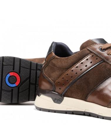 Zapatillas deporte FLUCHOS  pour Homme ZAPATILLA CASUAL CUERO PIEL  HABANA CAMELCOM 2