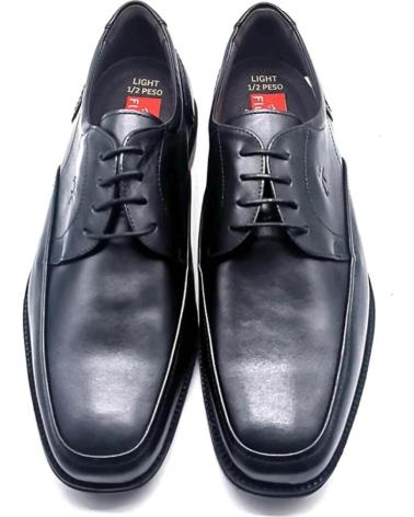 Zapatos FLUCHOS  de Hombre ZAPATOS CASUAL  MALLORCA NEGRO-STK RAFAEL NEGROSELLOS