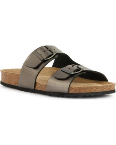 Sandalen für Damen GEOX SANDALIA DOBLE HEBILLA MUJER C1357 GUN