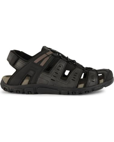 Sandalias de Hombre GEOX  U4524C 000ME U S STRADA C9999 BLACK C9999 BLACK