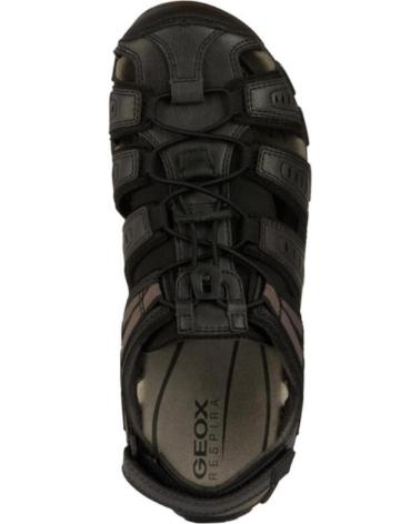 Sandalias de Hombre GEOX  U4524C 000ME U S STRADA C9999 BLACK C9999 BLACK