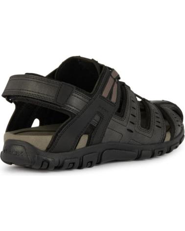 Sandalias de Hombre GEOX  U4524C 000ME U S STRADA C9999 BLACK C9999 BLACK