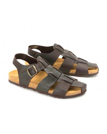 Man Sandals YOKONO SANDALIAS CERRADA CASUAL SPRINTER MARRON