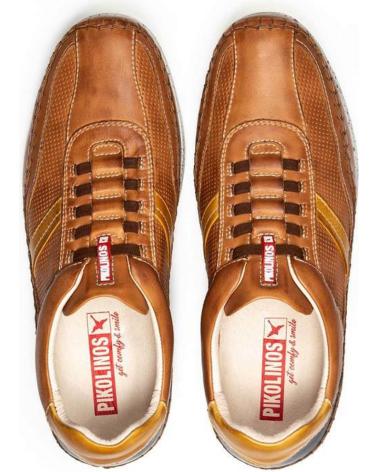 Scarpe sport per Uomo PIKOLINOS ZAPATO EXTRALIGHT CUERO CASUAL BRANDY