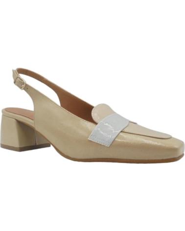 Sandalias de Mujer  DANIELA VEGA ZAPATO SALON DESTALONADO VESTIR TACON BAJO NATU VARIOS COLORES