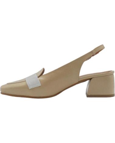 Sandalias de Mujer  DANIELA VEGA ZAPATO SALON DESTALONADO VESTIR TACON BAJO NATU VARIOS COLORES