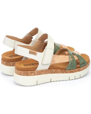 Sandales pour Femme et Fille PIKOLINOS SANDALIAS MULTICOLOR DE MUJER PALMA W4N MINT GREEN