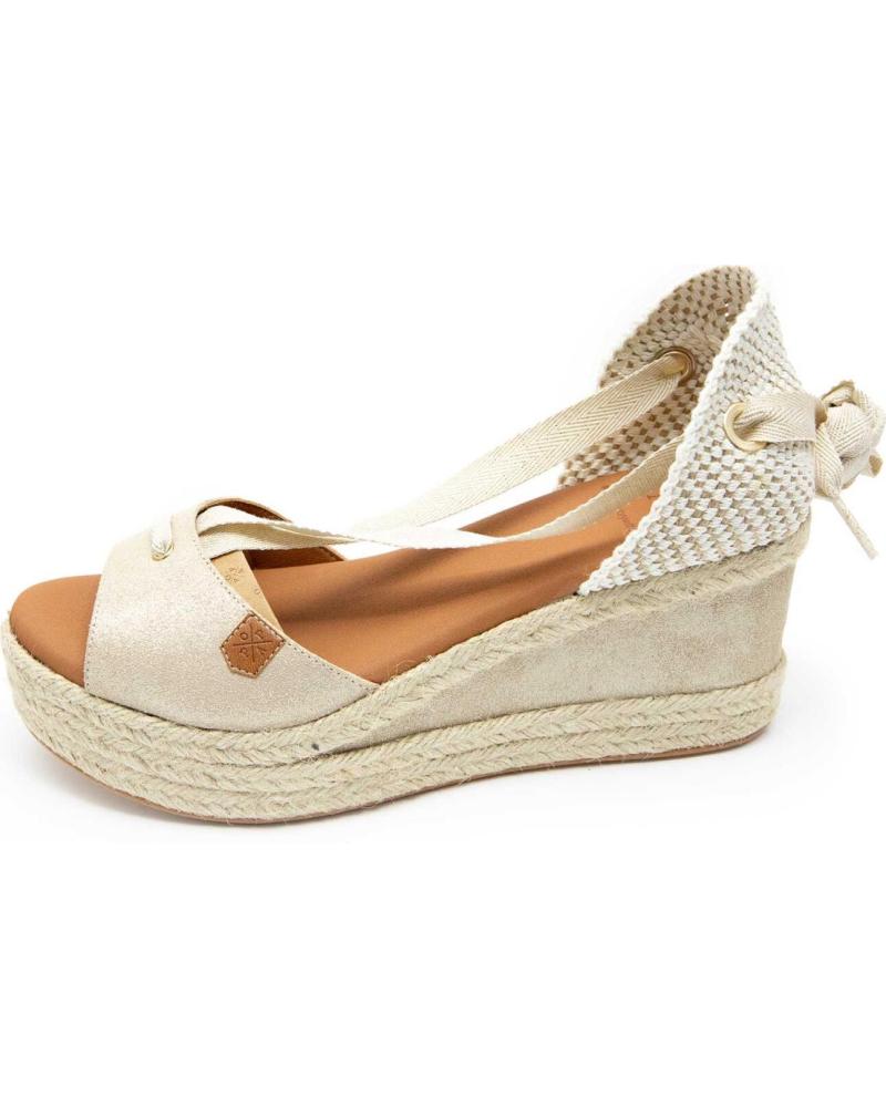 Woman Sandals POPA CUNAS VALDES MUJER ORO DORADO