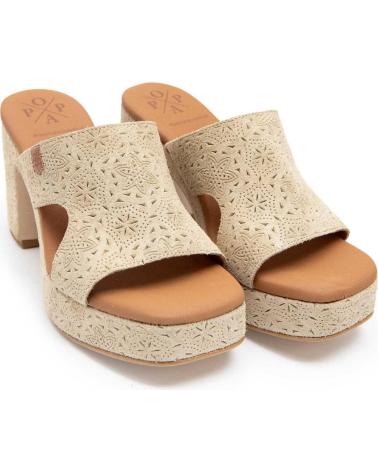 Sandálias de Mulher POPA MODELO 031 PADAWAN GRABADO BEIGE