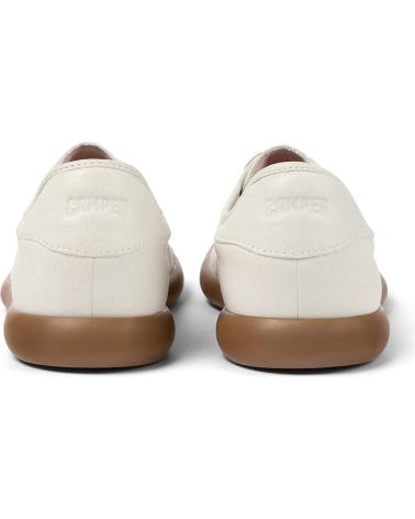 Sportivo per Uomo CAMPER ZAPATO CASUAL DE PIEL CON CORDONERAS PLANTILLAS EXTRAIBLE BLANCO