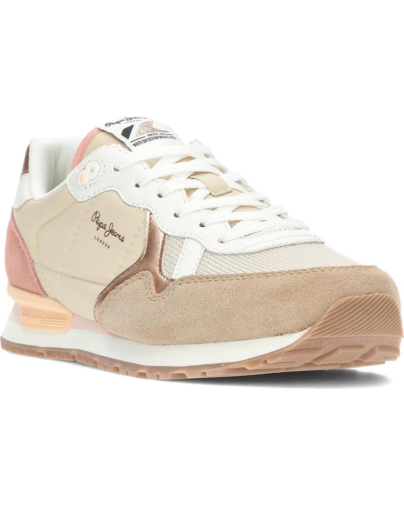 Sports Shoes De Mujer PEPE JEANS ZAPATILLAS SNEAKERS BRIT MIX W PARA MUJER EN COLOR ROSA