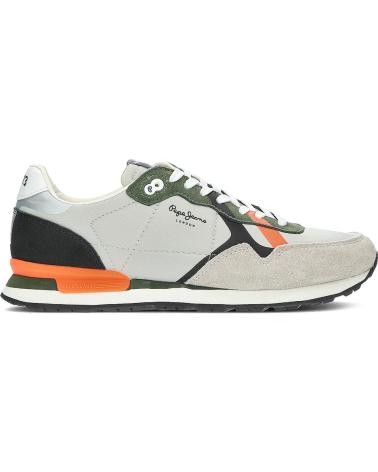 Deportivas de Hombre PEPE JEANS DEPORTIVO CASUAL DE SERRAJE Y TELA CON SUELA DE GOMA GRIS