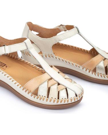 Woman Sandals PIKOLINOS MODELO CADAQUES W8K-0705C1 BLANCO