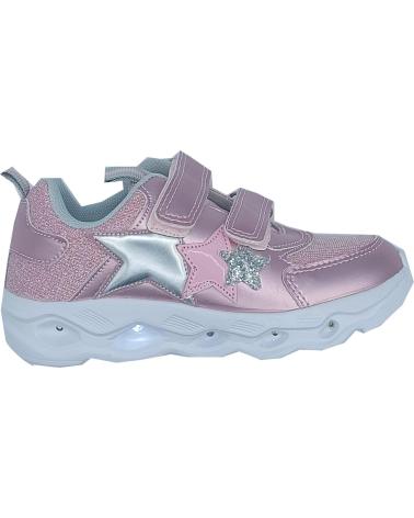 Sneaker für Mädchen CALZADOMANIA DEPORTIVO NINA LUCES PLATA