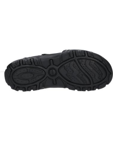 Man Sandals GEOX U4524B 000ME UOMO SANDAL STRADA  C9999 BLACK