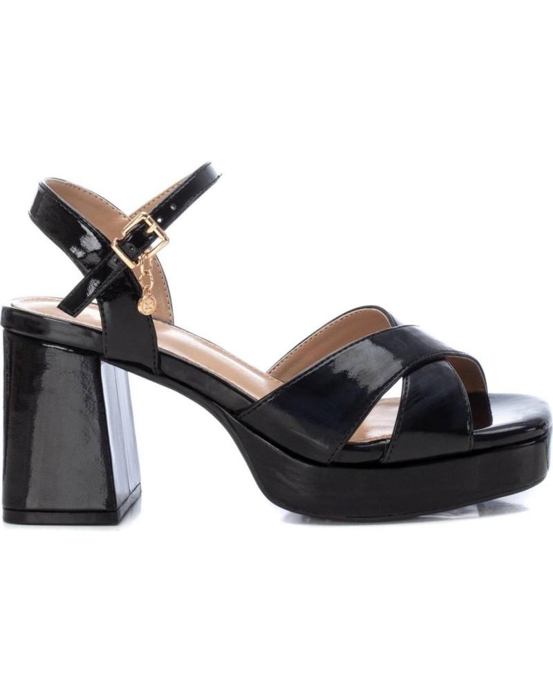 Sandali XTI  per Donna SANDALIAS PLATAFORMA NEGRAS CHAROL  04 CHAROL NEGRO