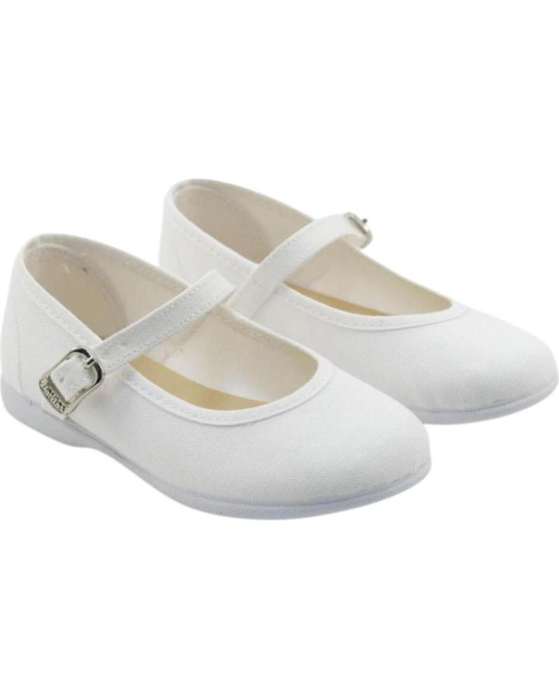Schuhe BATILAS  für Mädchen MERCEDITAS Y BAILARINAS  BLANCO