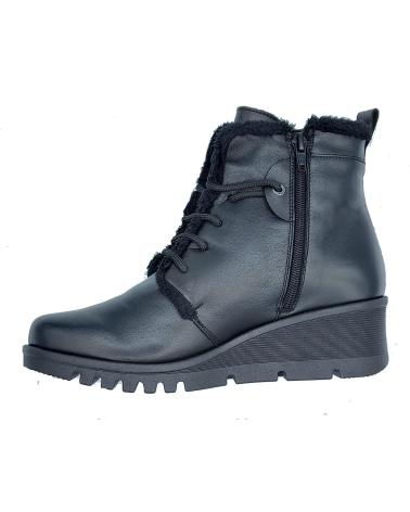 Botines de Mujer PEPE MENARGUES BOTIN PIEL CORDON Y CREMALLERA NEGRO