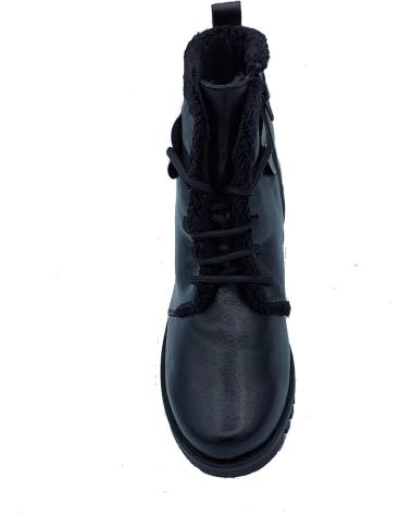 Botines de Mujer PEPE MENARGUES BOTIN PIEL CORDON Y CREMALLERA NEGRO