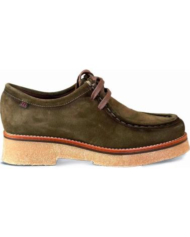 Chaussures PEPE MENARGUES  pour Femme MUJER ZAPATO WALLABEE 21100 SERRAJE MUSGO  VERDE