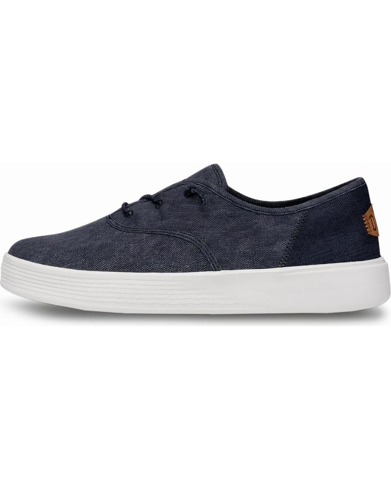 Chaussures HEY DUDE  pour Homme HOMBRE ZAPATILLAS CONWAY CRAFT LINEN NAVY  ROSA