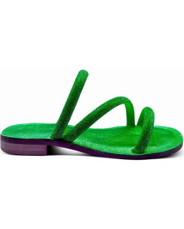 Sandálias de Mulher  FEDERICA LANCIONI MUJER SANDALIAS SWAROSKY T H20 F CUOIO PT VERDE