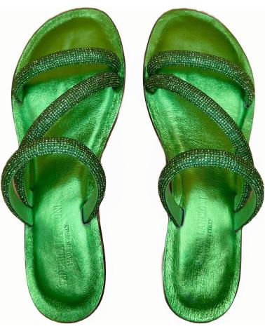 Sandálias de Mulher  FEDERICA LANCIONI MUJER SANDALIAS SWAROSKY T H20 F CUOIO PT VERDE