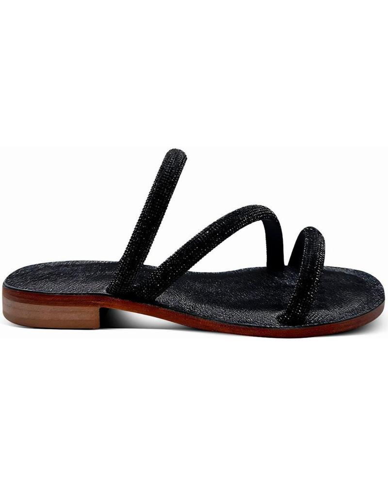 Sandálias de Mulher  FEDERICA LANCIONI MUJER SANDALIAS SWAROSKY T H20 F CUOIO PT NEGRO