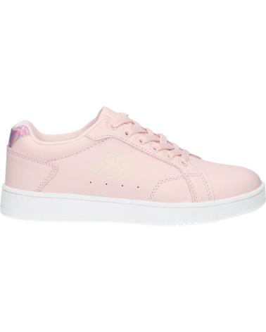 Woman and girl Trainers KAPPA 331C1GW ADENIS JUNIOR LACE  A1E PINK-PINK IRIDESCENT