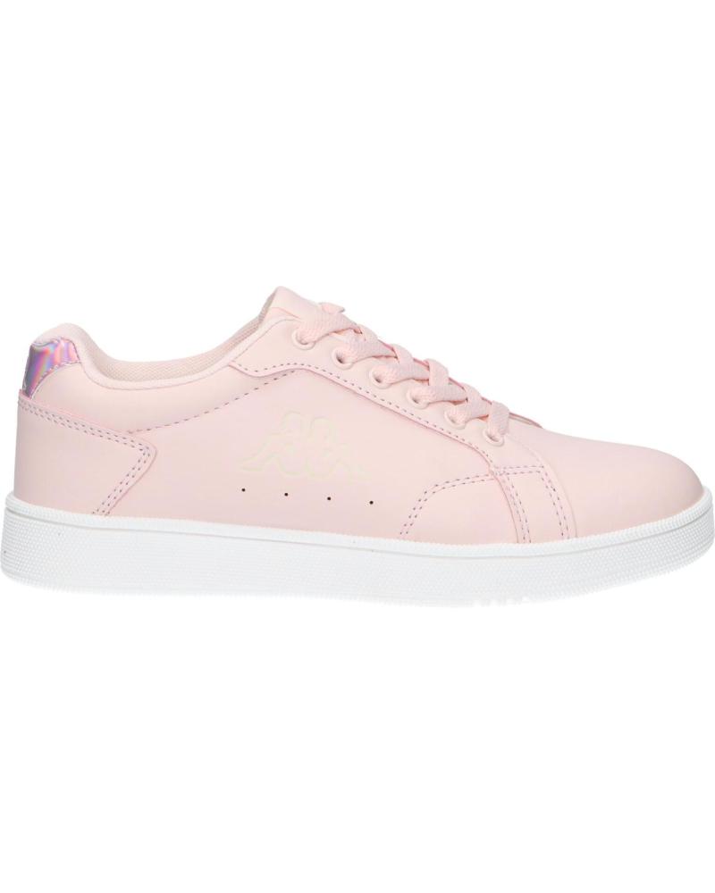 Woman and girl Trainers KAPPA 331C1GW ADENIS JUNIOR LACE  A1E PINK-PINK IRIDESCENT