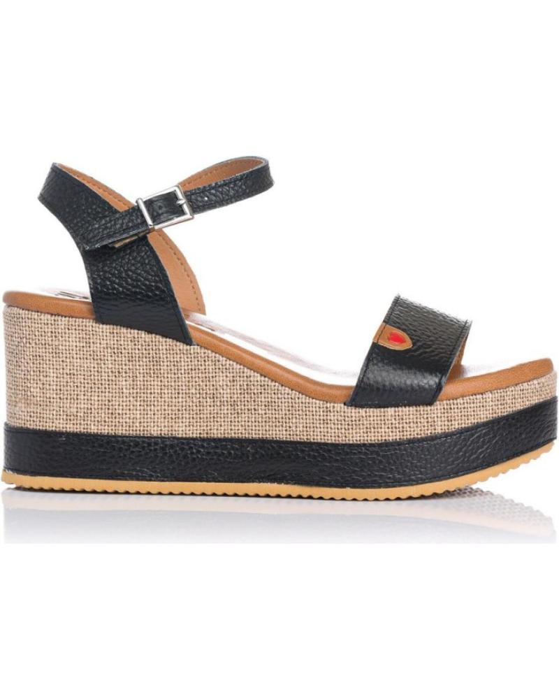 OH MY SANDALS 4893 Sandales Compensées Marine | L'Empreinte Chaussures