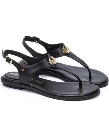 Sandalen für Damen MARTINELLI SANDALIA 1535-B006Z NEGRO NEGRO