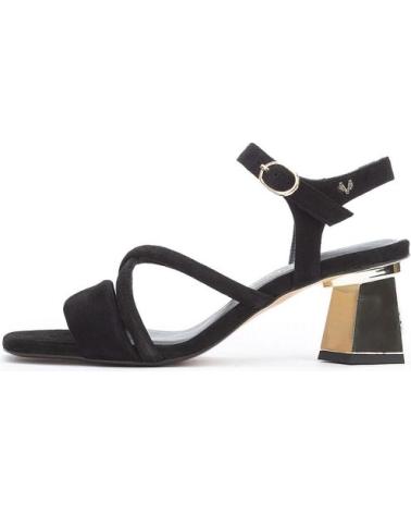 Woman Sandals MARTINELLI SANDALIA TACON CARMINE 1704 NEGRO