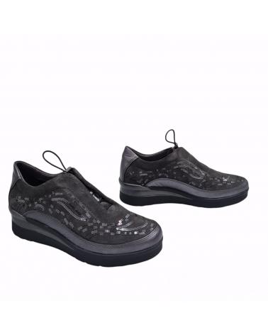 Zapatos de Mujer STONEFLY ZAPATILLAS CONFORT GRIS PEWTER GRAY