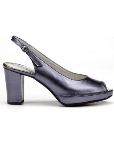 Sandalias DORKING  de Mujer ZAPATOS DE TACON D6604 MUJER MARINO  AZUL