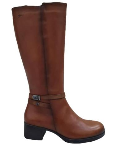 Boots für Damen FLUCHOS BOTAS CUERO ALTA PIEL SUGAR NOBUCK CUERO CUERO