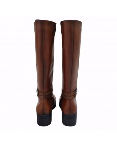Boots für Damen FLUCHOS BOTAS CUERO ALTA PIEL SUGAR NOBUCK CUERO CUERO