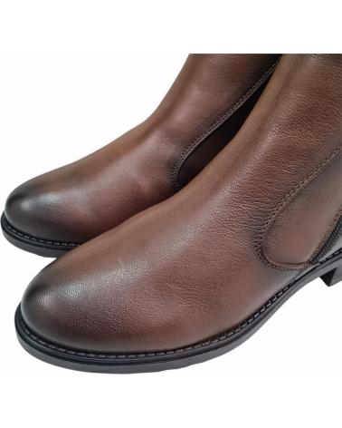 Woman Mid boots PAULA URBAN BOTA EN PIEL CUERO PULL TOTEM