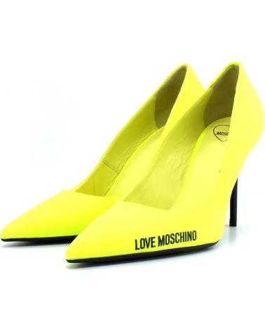 Zapatos de tacón LOVE MOSCHINO  de Mujer 069ZAPATOS S23 100 41  AMARILLO
