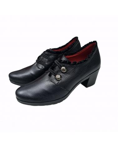 Zapatos De Tacón De Mujer JOSE SAENZ ZAPATOS DE PIEL NEGRO  CIERVO NEGRO