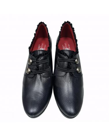 Zapatos De Tacón De Mujer JOSE SAENZ ZAPATOS DE PIEL NEGRO  CIERVO NEGRO