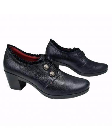 Zapatos De Tacón De Mujer JOSE SAENZ ZAPATOS DE PIEL NEGRO  CIERVO NEGRO